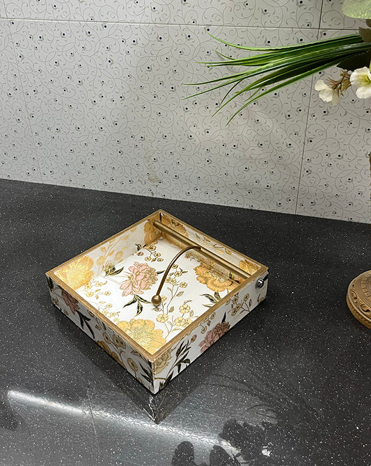 Vintage Bloom Napkin Holder