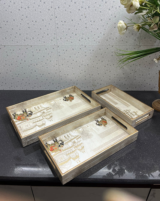 Royal Courtyard Tray Set